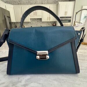 Michael Kors Whitney Large Leather Satchel